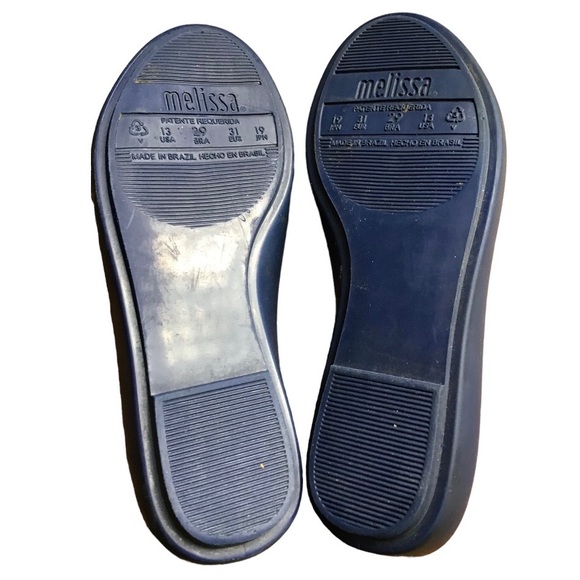 Mel Dreamed by Melissa Navy Slip On Shoes - Picture 2 of 4